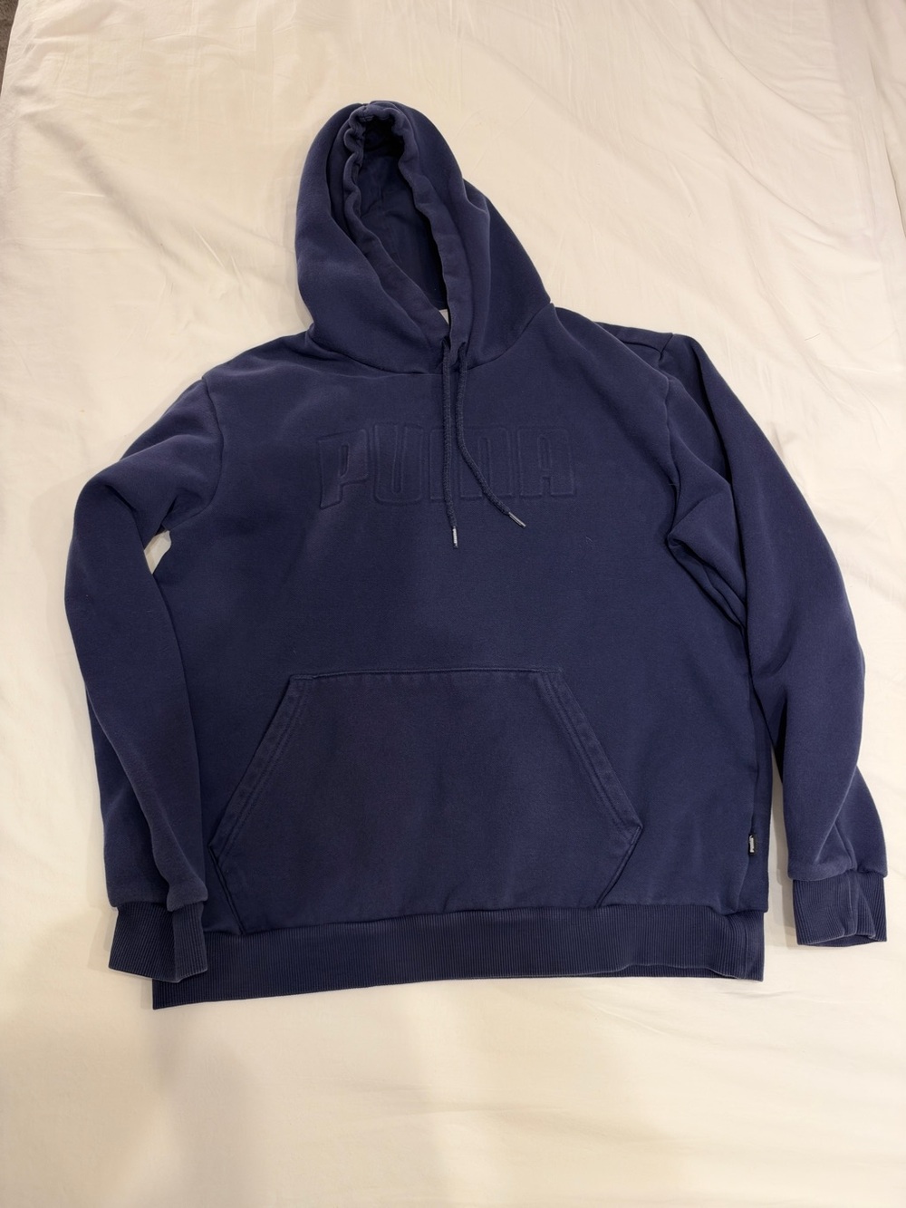 Puma Men's Dark Navy Pullover Hoodie